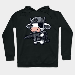 Tactical Cow Hoodie